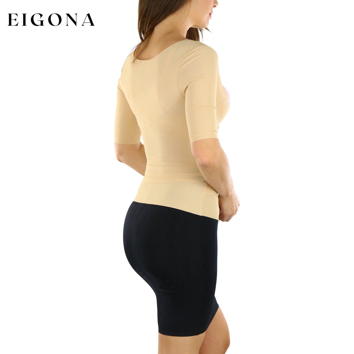 Women's Arm Shaper Slimming Blouse __stock:250 clothes refund_fee:1200 tops
