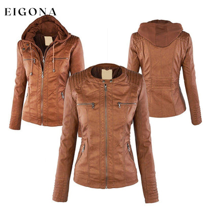 Women Fashion Autumn Winter Coat Jacket Jackets & Coats refund_fee:1200