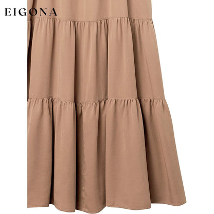 Women's Britt Tiered Maxi Tent Dress __stock:350 casual dresses clothes dresses refund_fee:1800