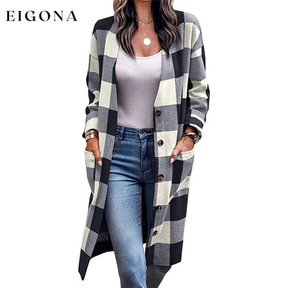 Women's Casual Overcoats Black __stock:200 Jackets & Coats refund_fee:1200