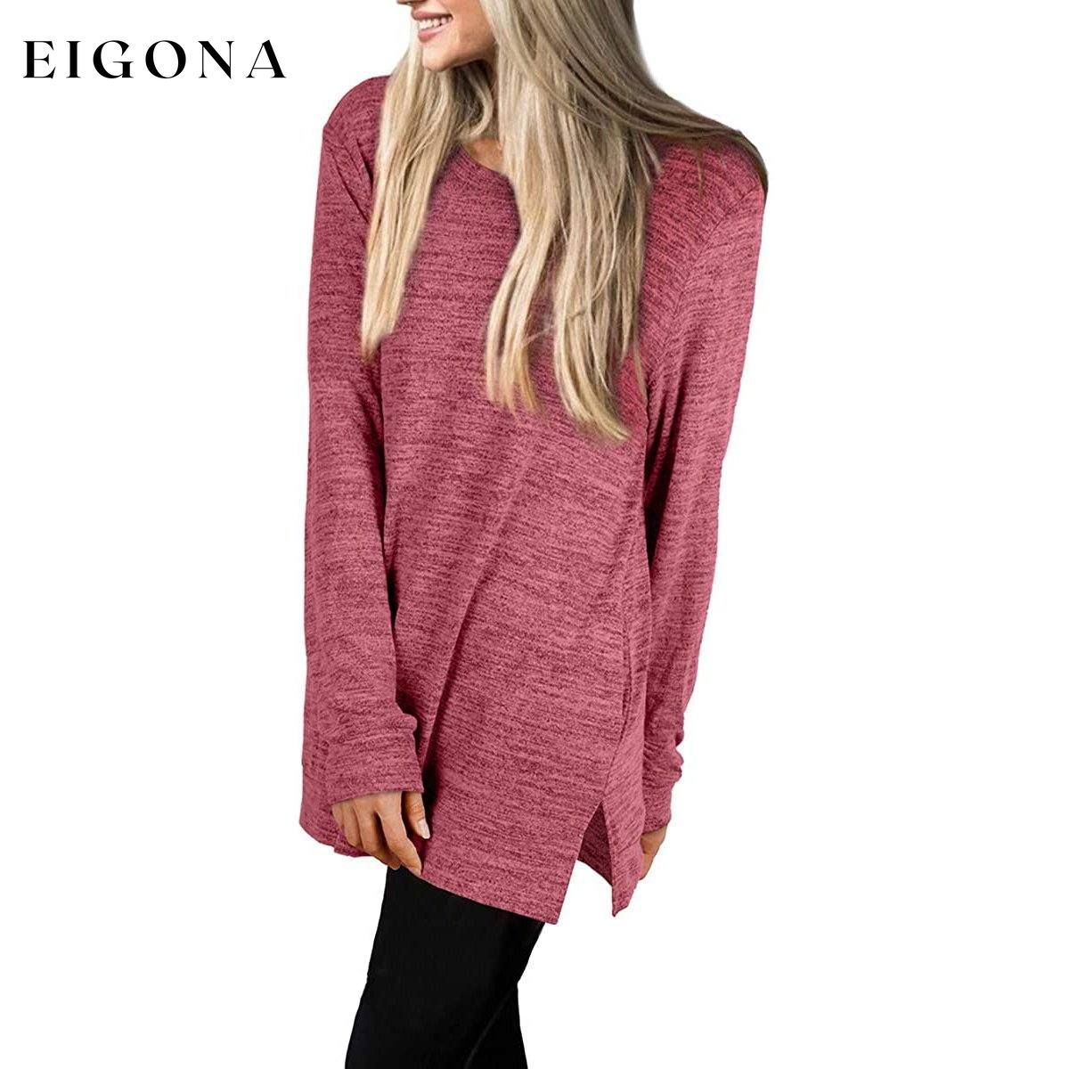 Women's Casual Sweatshirts Long Sleeve Oversized Shirt __stock:50 clothes refund_fee:1200 tops