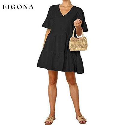 Women’s Cute Shift Dress with Pockets __stock:500 casual dresses clothes dresses refund_fee:800