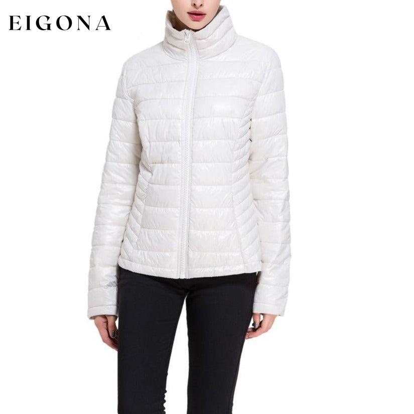 Women’s Goose Down Lightweight Puffer Jacket Vanilla Jackets & Coats refund_fee:1200