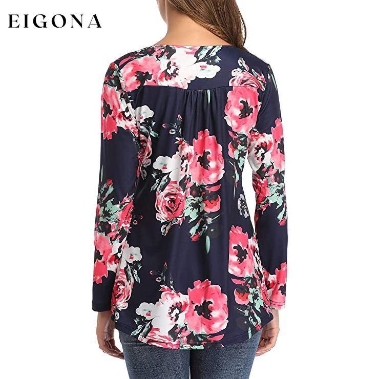 Women's Long Sleeve Flare Tunic Tops __stock:500 clothes refund_fee:800 tops