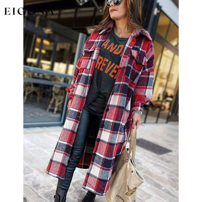 Womens Lounge Lapel Button Up Long Sleeve __stock:200 Jackets & Coats refund_fee:1800