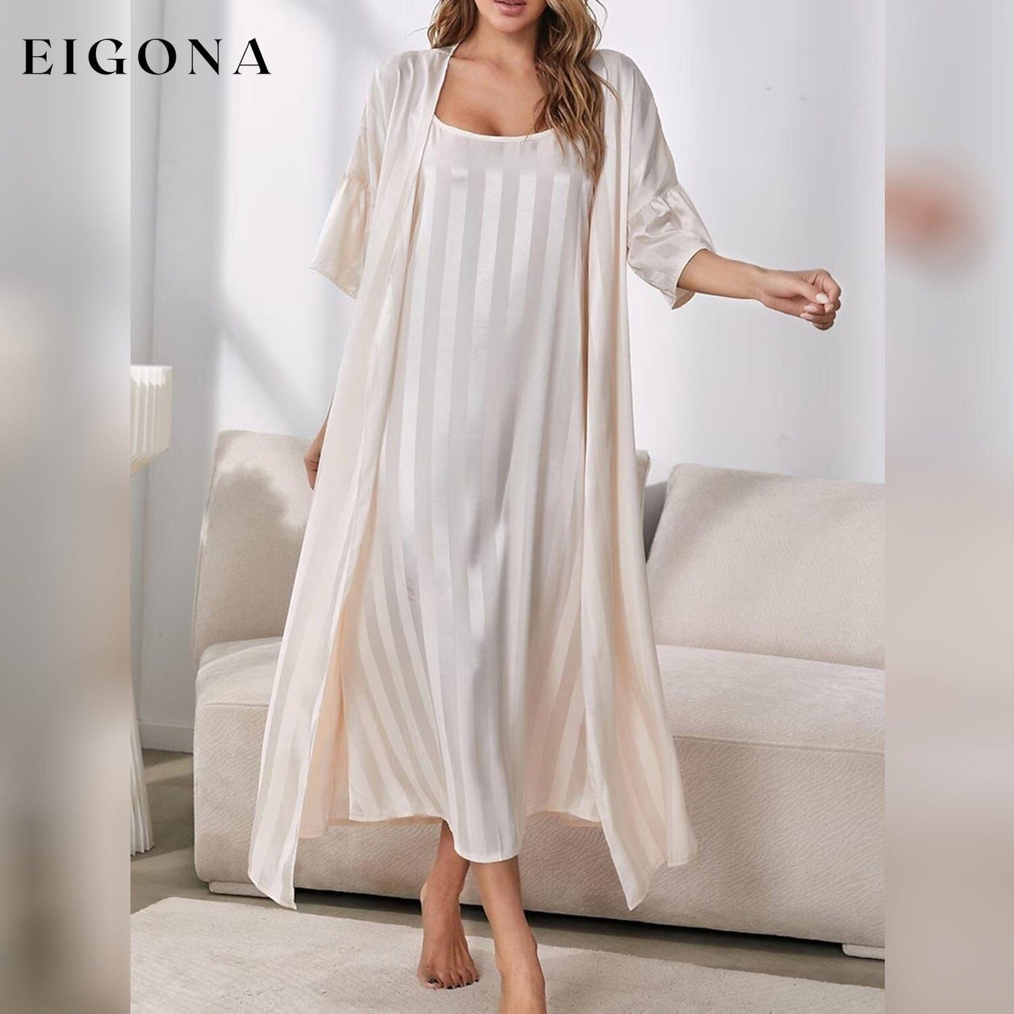 Women's Pajamas Bathrobe Robes Nightgown __stock:200 casual dresses clothes dresses refund_fee:1200