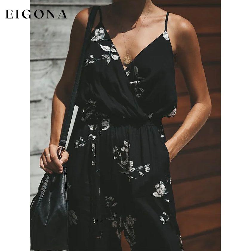 Women's Sexy Casual Daily V Neck Jumpsuit __stock:200 casual dresses clothes dresses refund_fee:1200